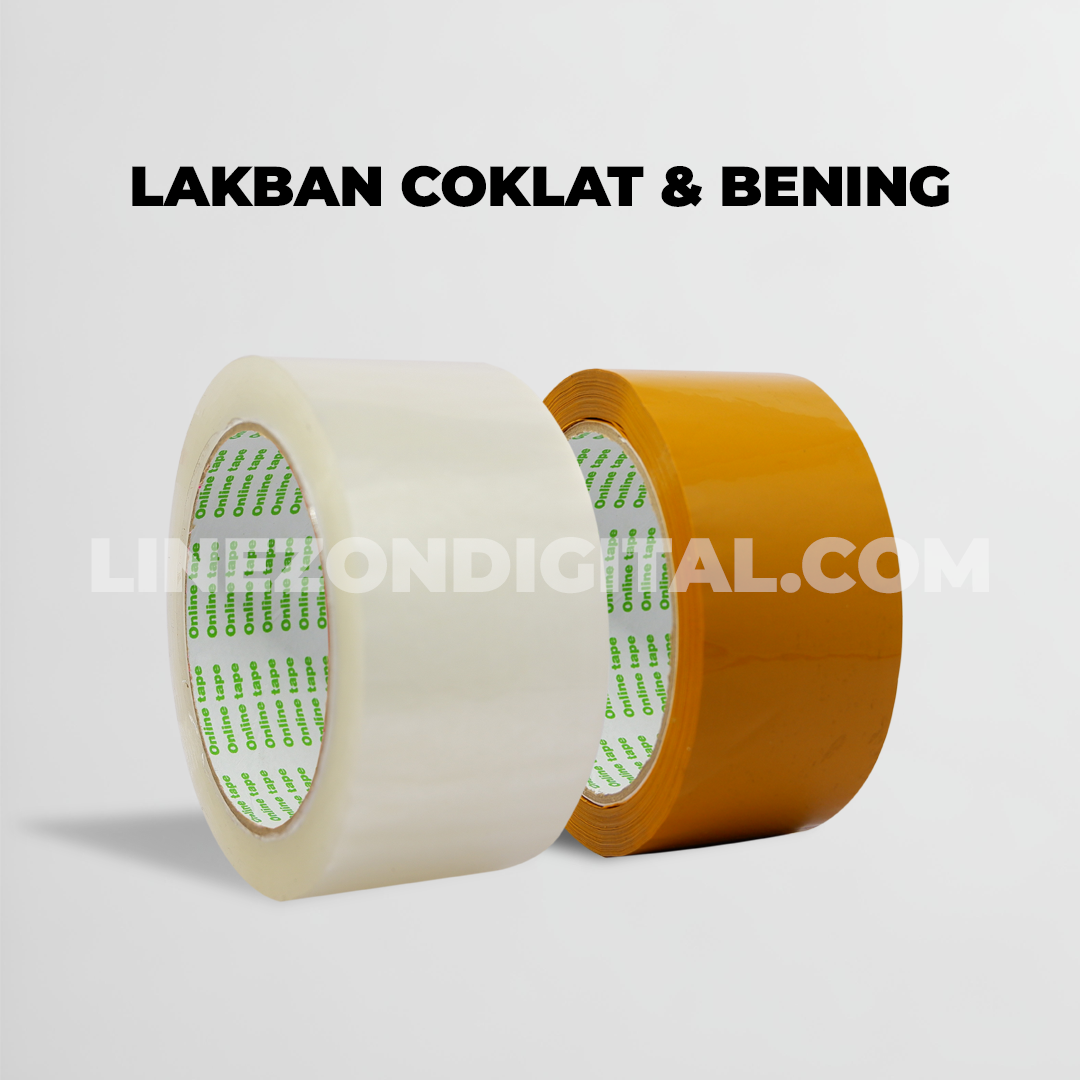 Lakban Coklat / Lakban Bening