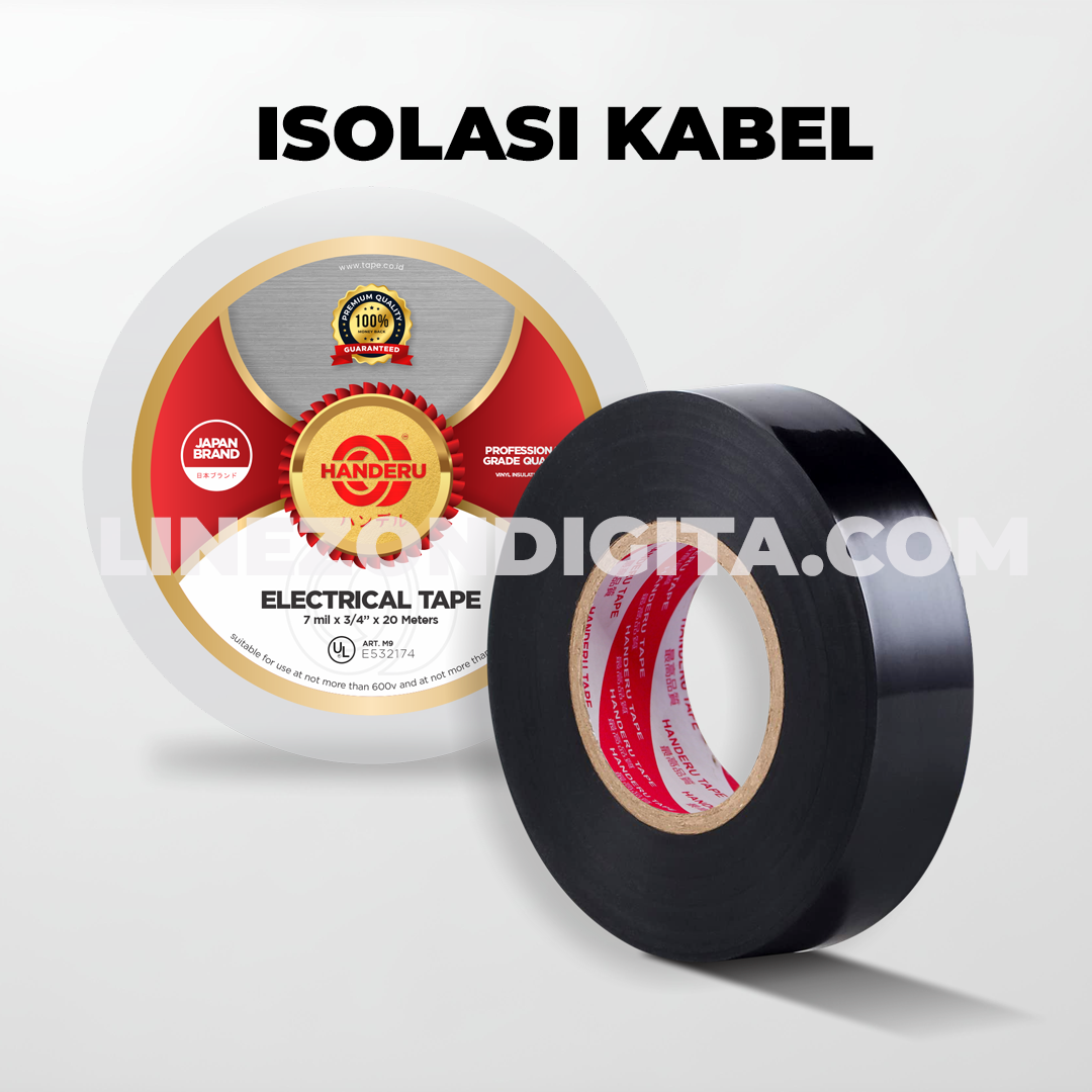 Lakban Electrical / Isolasi Listrik / Lakban Kabel